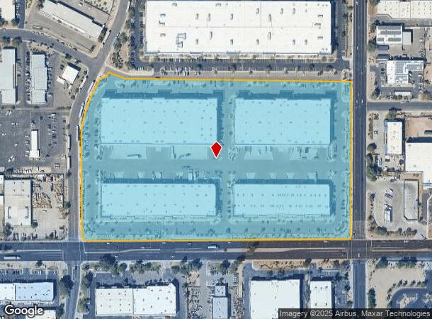 730 E Baseline Rd, Mesa, AZ Parcel Map