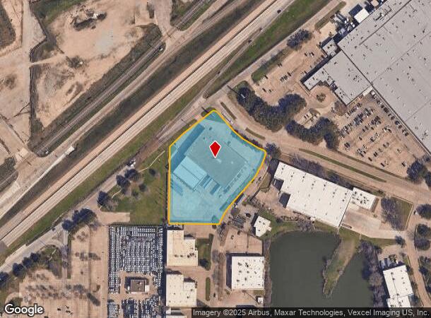 2301 Century Cir, Irving, TX Parcel Map