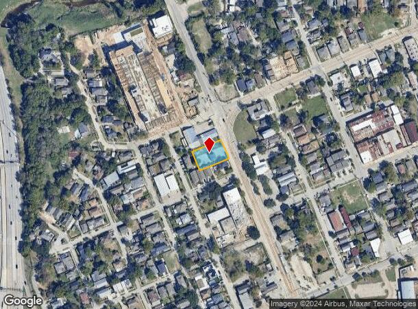  2517 N Main St, Houston, TX Parcel Map