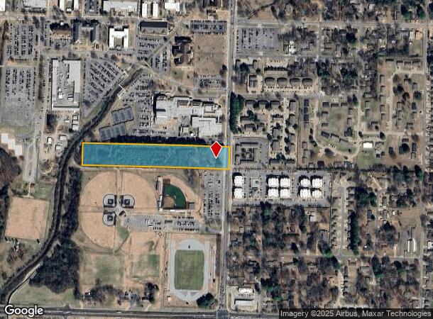 405 S Donaghey Ave, Conway, AR Parcel Map