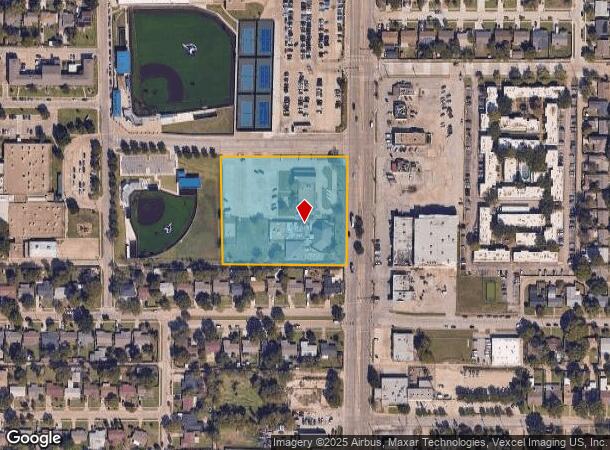 1700 S Josey Ln, Carrollton, TX Parcel Map