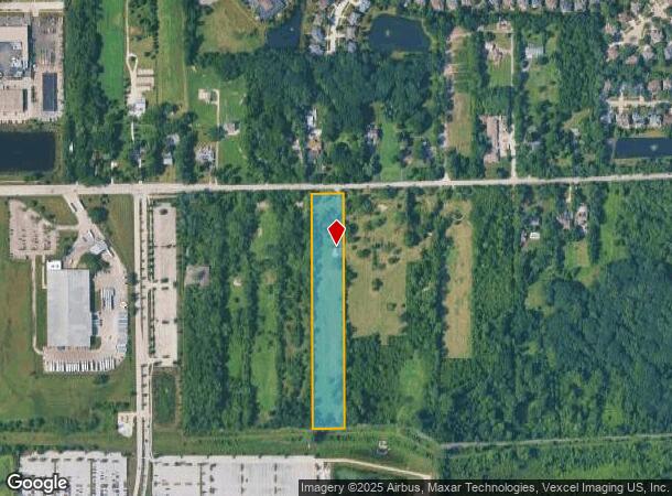2055 Bilter Rd, Aurora, IL Parcel Map
