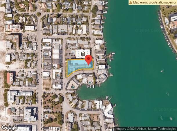  650 Bay Esplanade, Clearwater Beach, FL Parcel Map