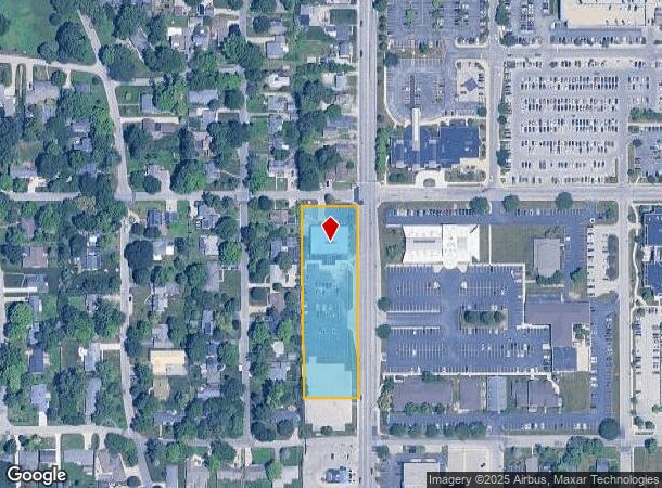 205 N Tillotson Ave, Muncie, IN Parcel Map