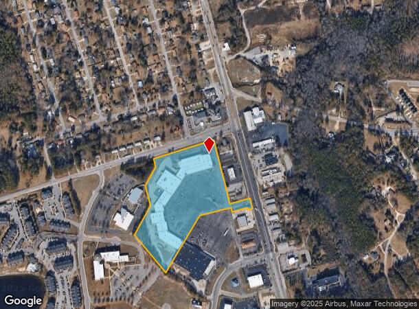  1139 N Bragg Blvd, Spring Lake, NC Parcel Map