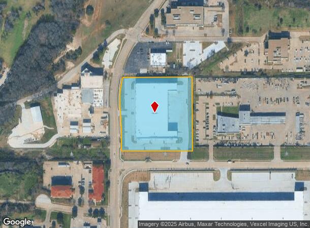 551 Winscott Rd, Benbrook, TX Parcel Map