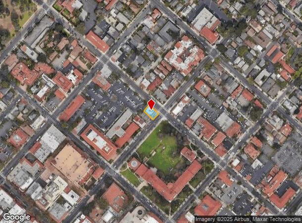  135 E Anapamu St, Santa Barbara, CA Parcel Map