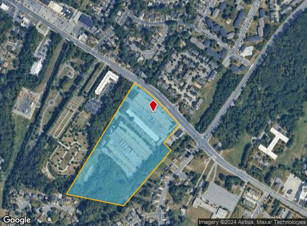  9631 Liberty Rd, Randallstown, MD Parcel Map