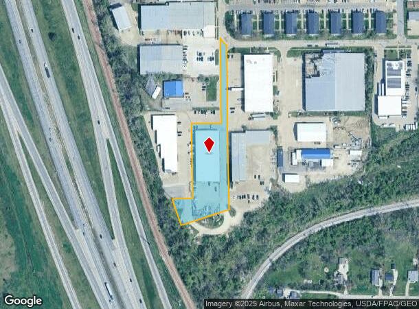 2127 N Towne Ln Ne, Cedar Rapids, IA Parcel Map