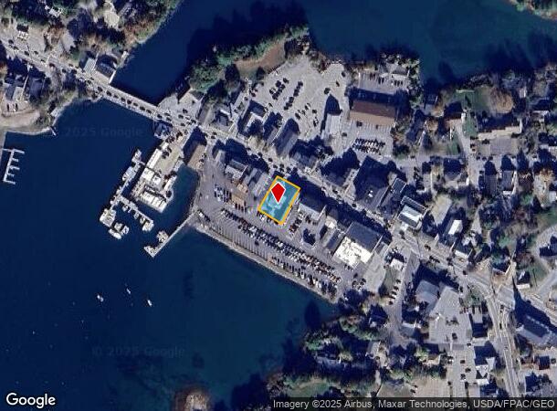 105 Main St, Damariscotta, ME Parcel Map