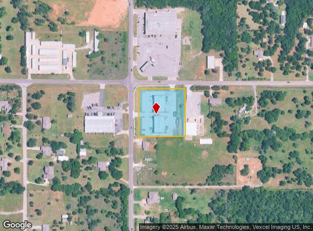 1654 S Choctaw Rd, Choctaw, OK Parcel Map