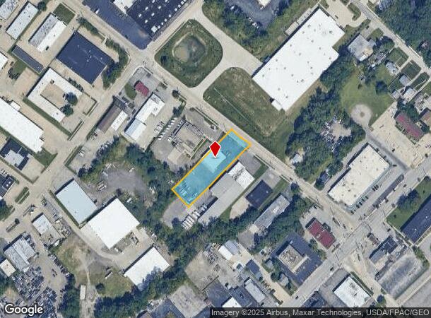 1410 Lloyd Rd, Wickliffe, OH Parcel Map