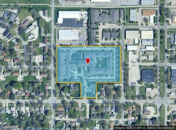  5702 Fremont St, Lincoln, NE Parcel Map