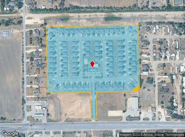 805 W University Ave, Elsa, TX Parcel Map