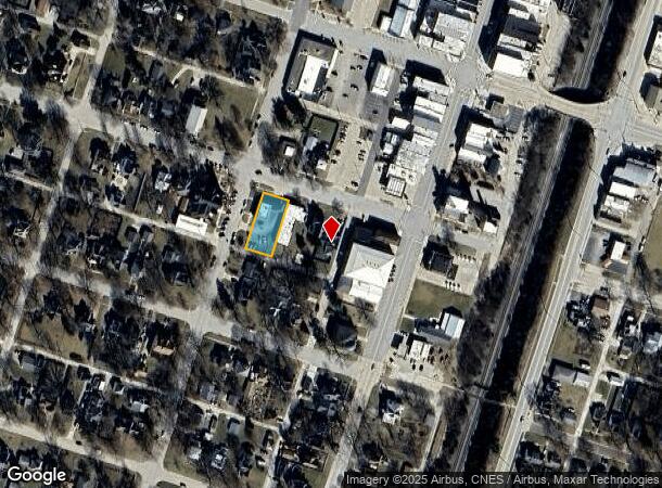  140 W Center St, Paxton, IL Parcel Map