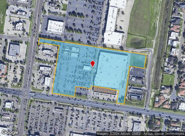  7400 N 10Th St, Mcallen, TX Parcel Map