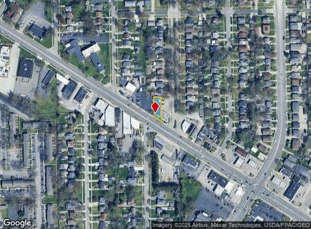  4206 Monroe St, Toledo, OH Parcel Map