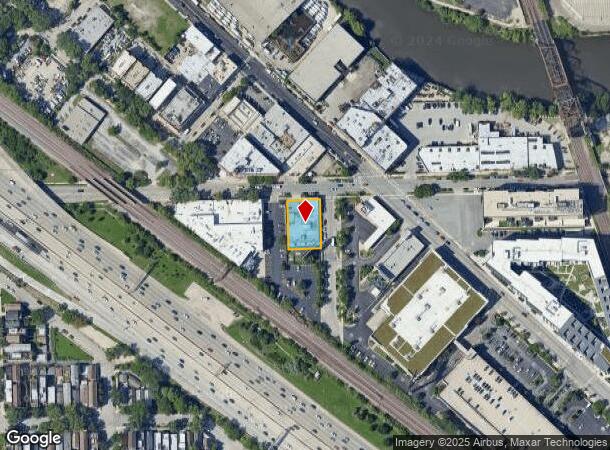  1807 W Webster Ave, Chicago, IL Parcel Map