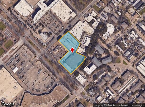  2420 N Haskell Ave, Dallas, TX Parcel Map