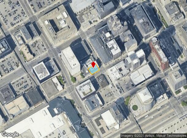 601 Shelby St, Detroit, MI Parcel Map