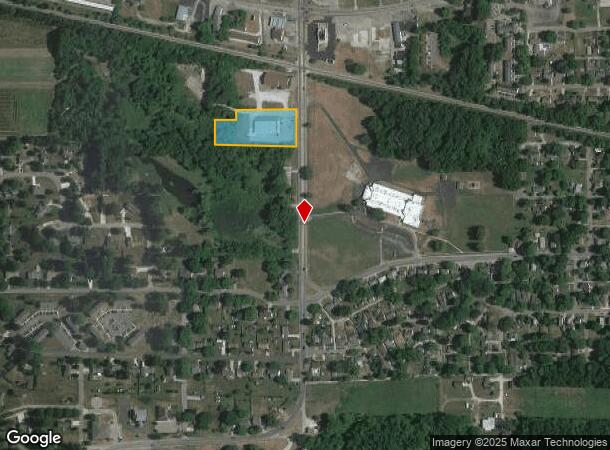  187 N Oak Dr, Plymouth, IN Parcel Map