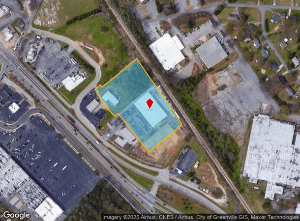 215 S Service Bay Rd, Mauldin, SC Parcel Map