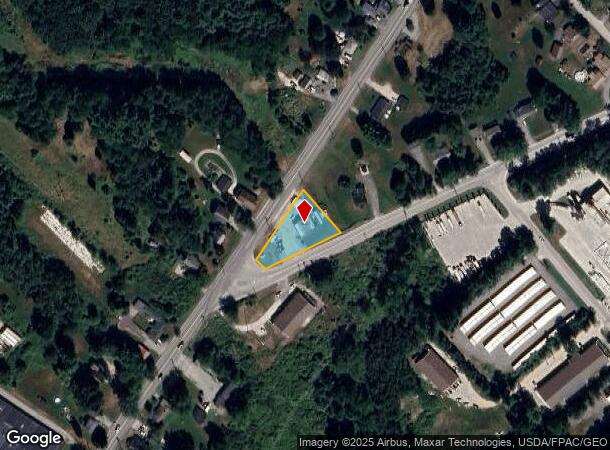  721 Poland Rd, Auburn, ME Parcel Map
