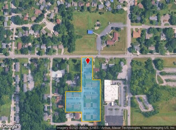  1026 Hampton Ct, Valparaiso, IN Parcel Map