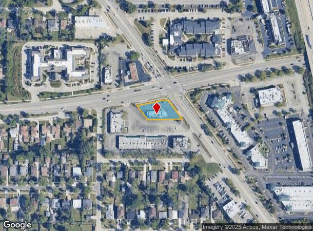  1750 Milwaukee Ave, Glenview, IL Parcel Map