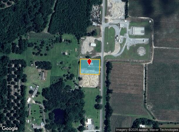  161 Old Dixie School Rd, Alma, GA Parcel Map