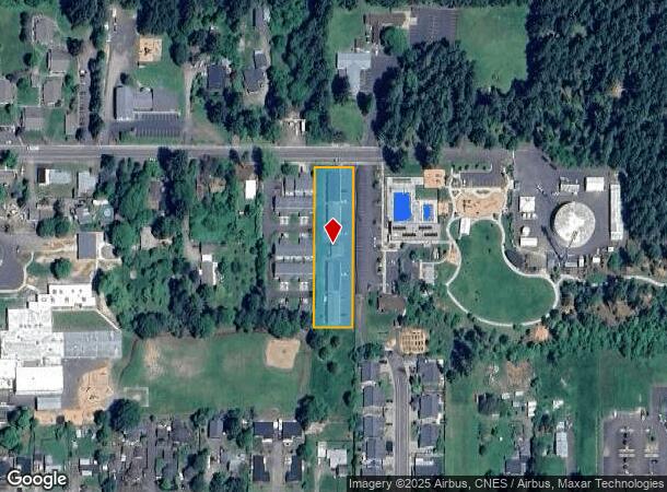  25182 E Broadway Ave, Veneta, OR Parcel Map