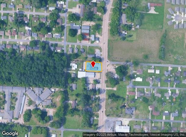  3909 Moss St, Lafayette, LA Parcel Map