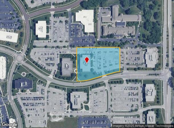  7200 W 132Nd St, Overland Park, KS Parcel Map