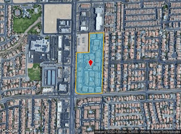  7600 S Rainbow Blvd, Las Vegas, NV Parcel Map