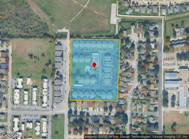  3400 Joyce Ln, Denton, TX Parcel Map