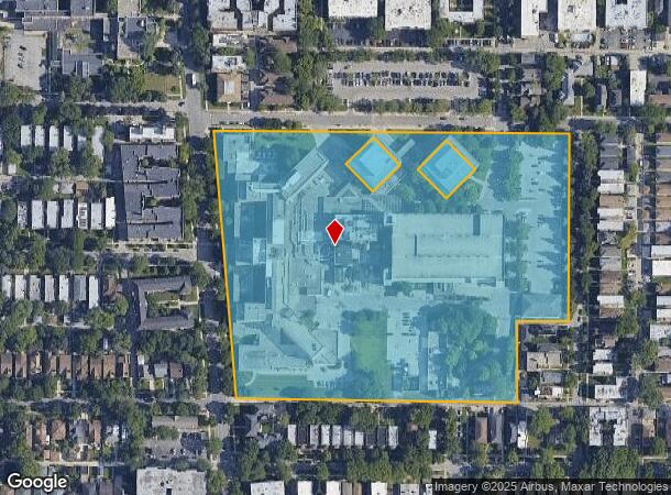 800 Austin Main Tower Ave, Evanston, IL Parcel Map