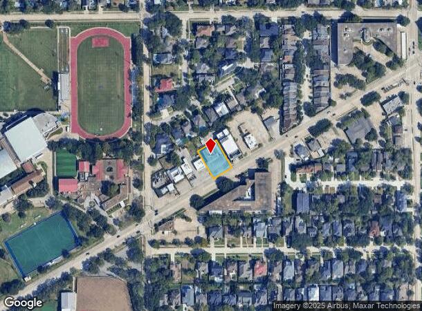 4562 Bissonnet St, Bellaire, TX Parcel Map