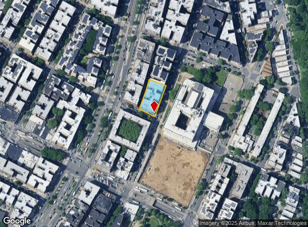  1455 Sheridan Ave, Bronx, NY Parcel Map