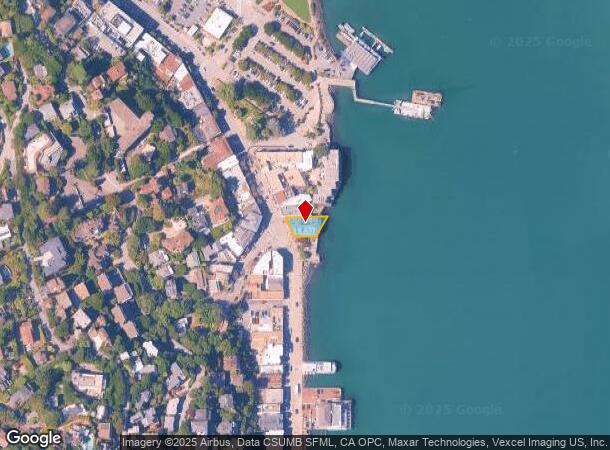 660 Bridgeway, Sausalito, CA Parcel Map