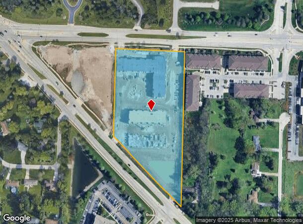 N71w12964 Appleton Ave, Menomonee Falls, WI Parcel Map