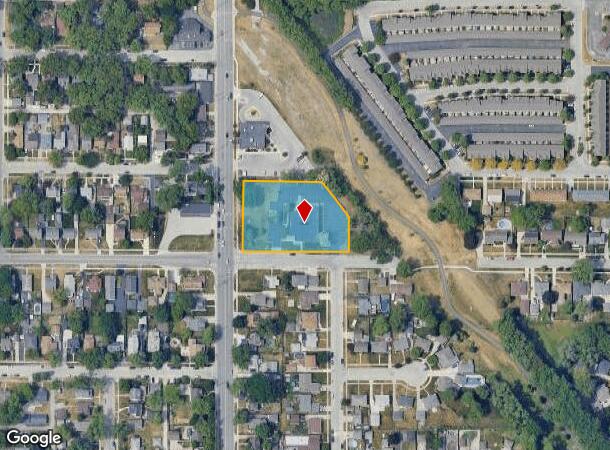  2833 Lincoln St, Highland, IN Parcel Map