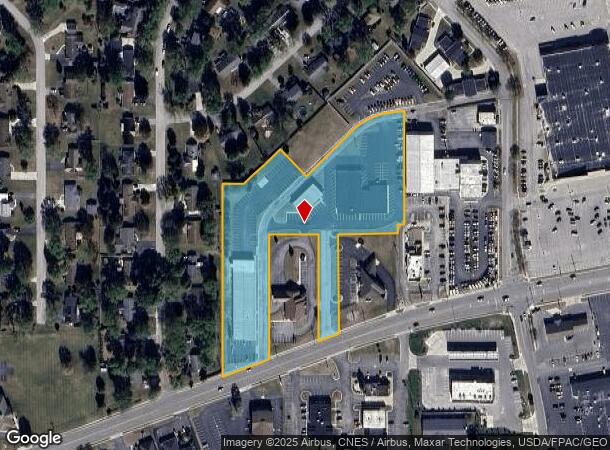  1646 Tiffin Ave, Findlay, OH Parcel Map