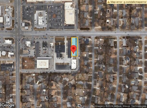  6611 E Central Ave, Wichita, KS Parcel Map