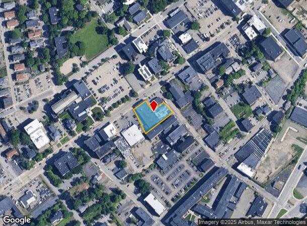  731 Main St, Worcester, MA Parcel Map