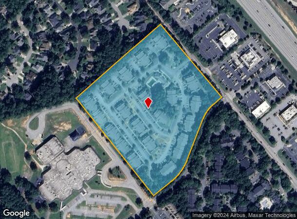  401 Columbiana Dr, Columbia, SC Parcel Map