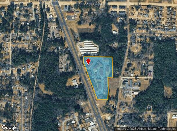 2500 N Eastman Rd, Longview, TX Parcel Map
