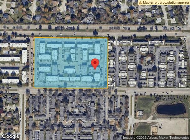  501 Jackson Square Dr, Arlington, TX Parcel Map