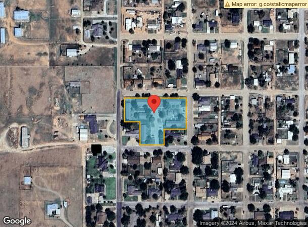  1208 3Rd St, Abernathy, TX Parcel Map