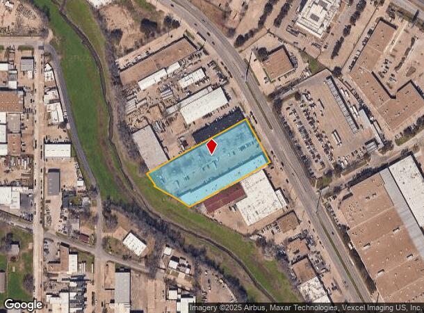 2777 Irving Blvd, Dallas, TX Parcel Map