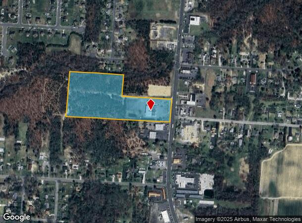  1332 S Delsea Dr, Vineland, NJ Parcel Map